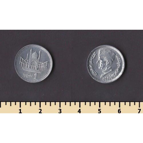 Пакистан 1 рупия 2021