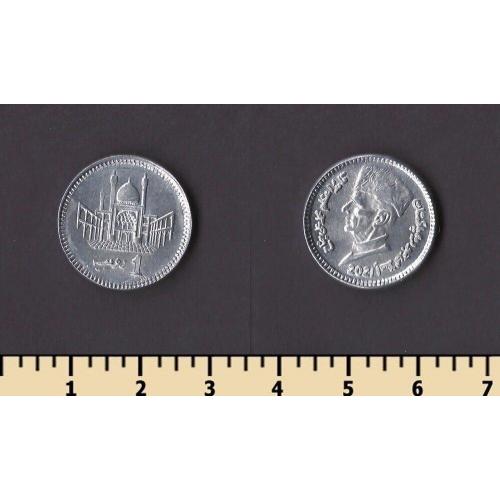 Пакистан 1 рупия 2021