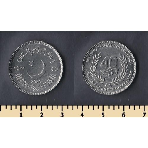 Пакистан 40 рупий 2020