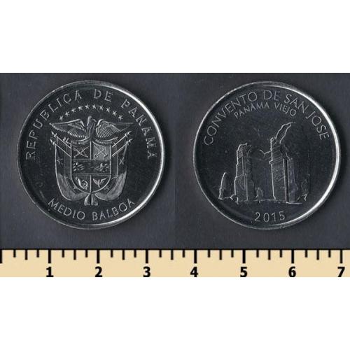 Панама 1/2 бальбоа 2015