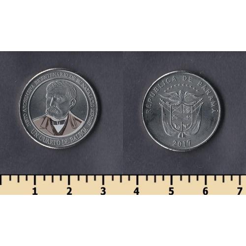 Панама 1/4 бальбоа 2017