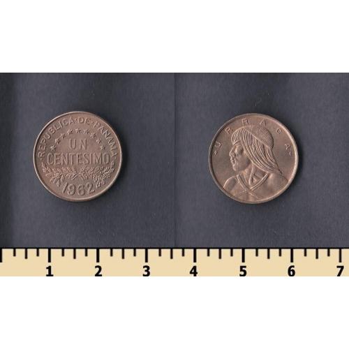 Панама 1 сентесимо 1962