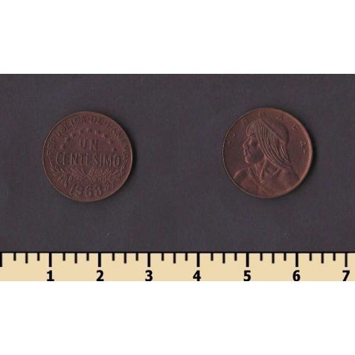 Панама 1 сентесимо 1968