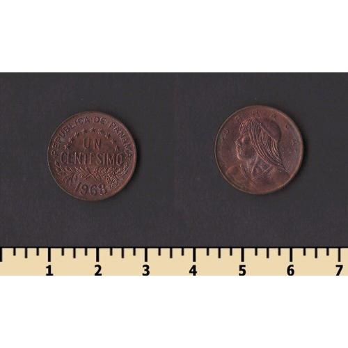 Панама 1 сентесимо 1968