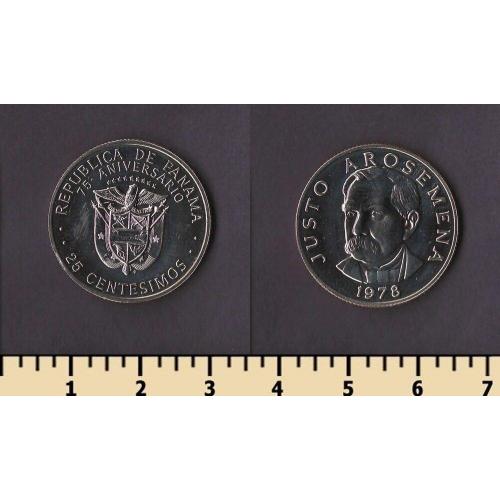 Панама 25 сентесимо 1978