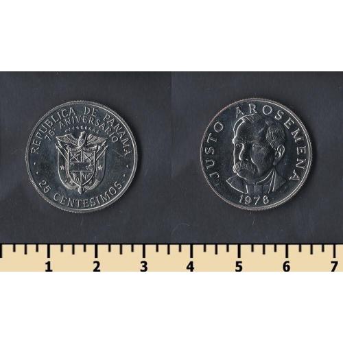 Панама 25 сентесимо 1978