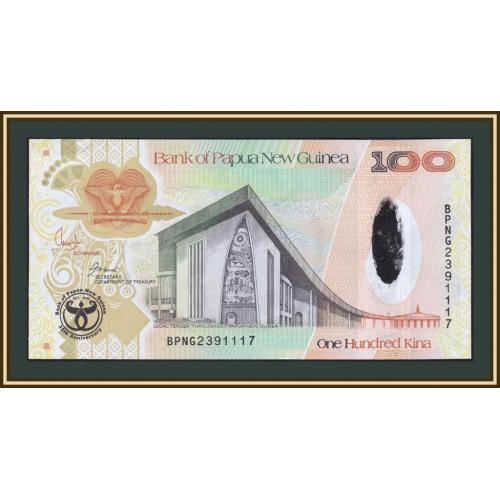 Папуа Новая Гвинея 100 кина 2008 P-37 (37a) UNC
