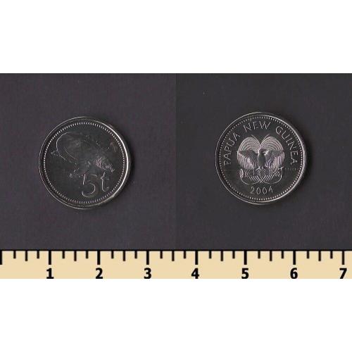Папуа-Новая Гвинея 5 тоа 2004