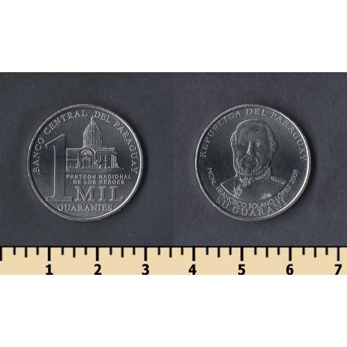 Парагвай 1000 гуарани 2008