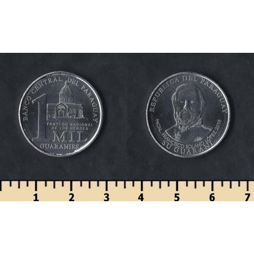 Парагвай 1000 гуарани 2018