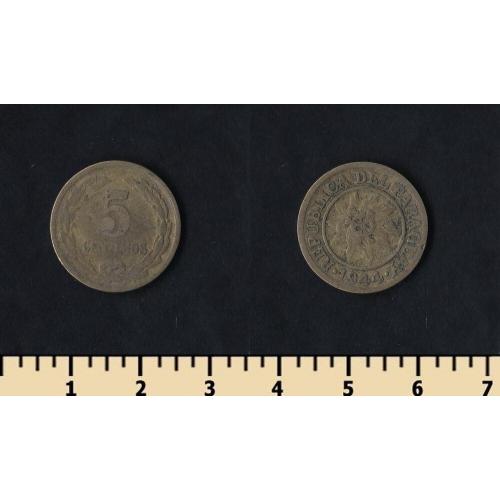 Парагвай 5 сентимо 1944