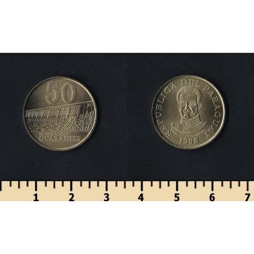 Парагвай 50 гуарани 1998