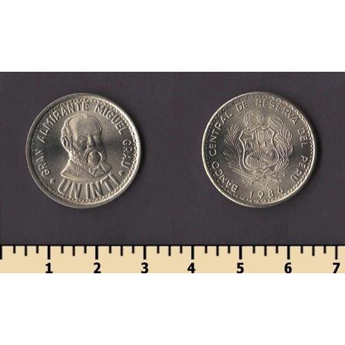 Перу 1 инти 1986