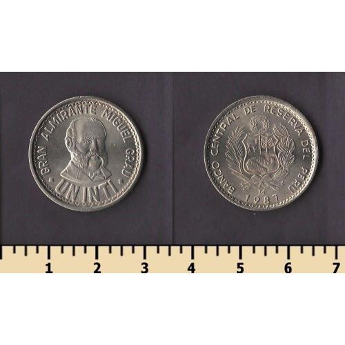 Перу 1 инти 1987