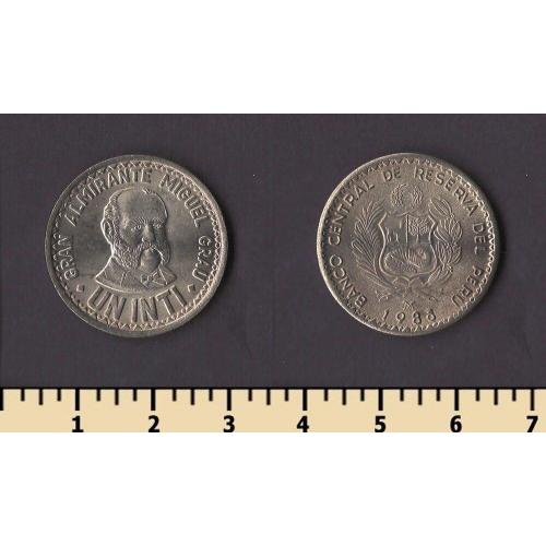 Перу 1 инти 1988