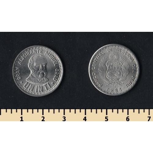 Перу 1 инти 1988