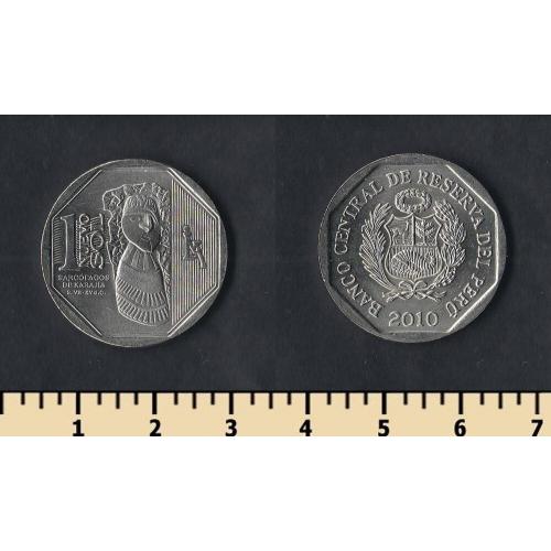 Перу 1 новый соль 2010