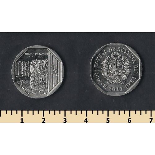 Перу 1 новый соль 2011