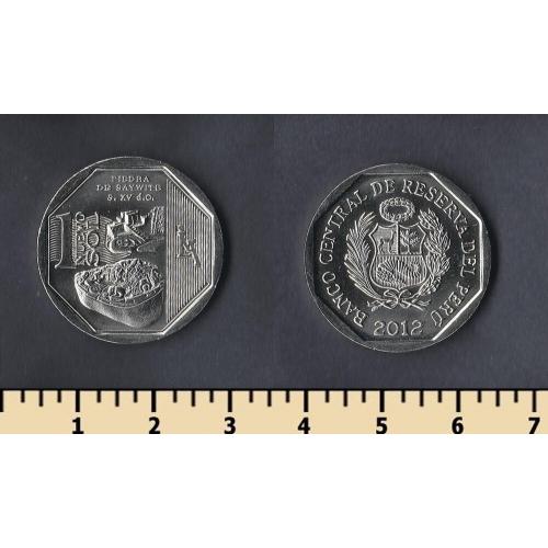 Перу 1 новый соль 2012