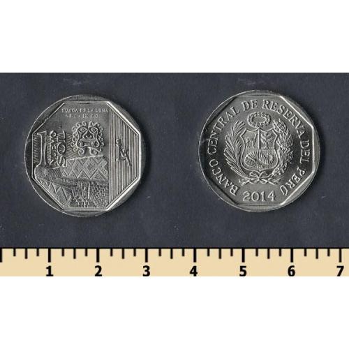 Перу 1 новый соль 2014