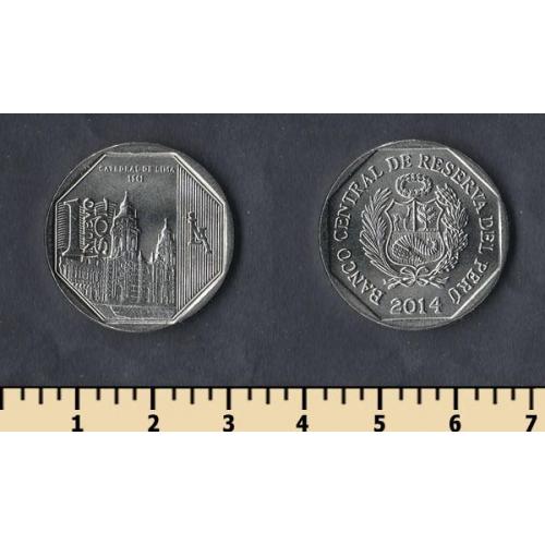 Перу 1 новый соль 2014