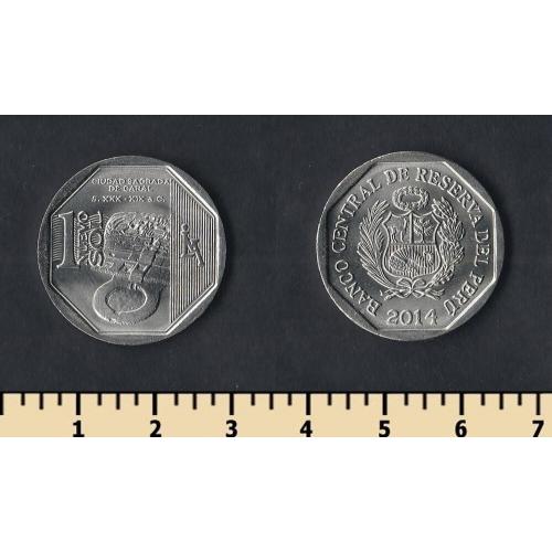 Перу 1 новый соль 2014