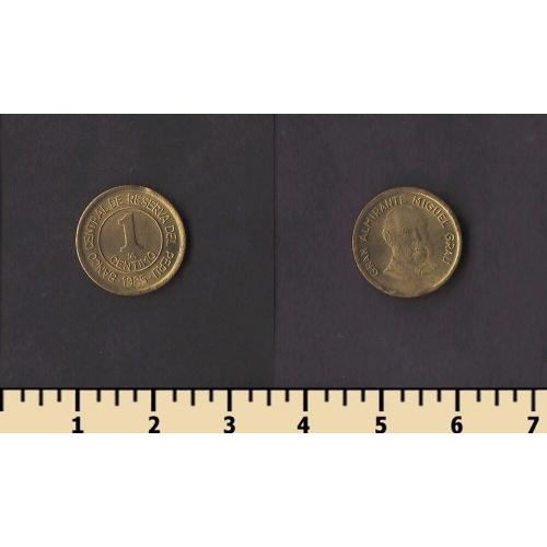 Перу 1 сентимо 1985