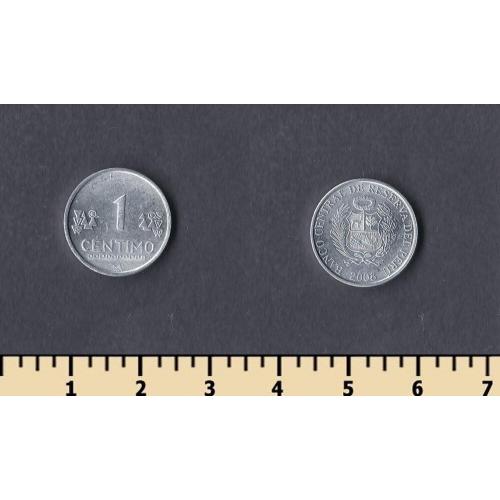 Перу 1 сентимо 2008