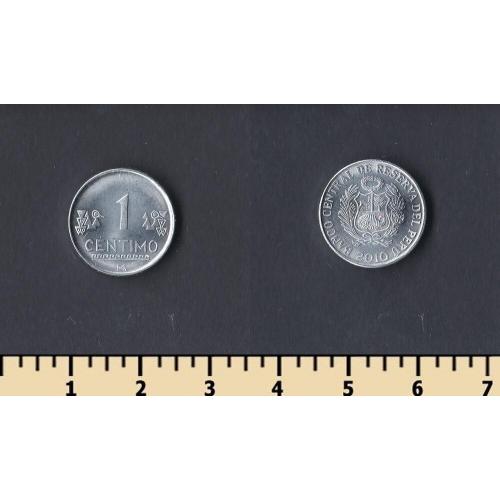 Перу 1 сентимо 2010