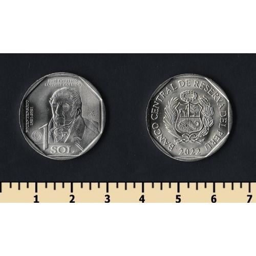 Перу 1 соль 2022