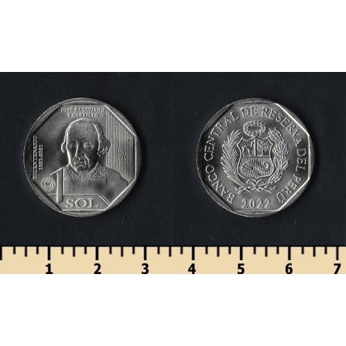 Перу 1 соль 2022