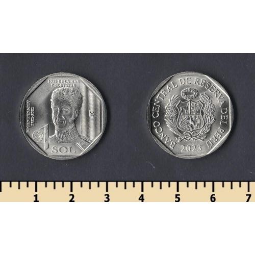 Перу 1 соль 2023