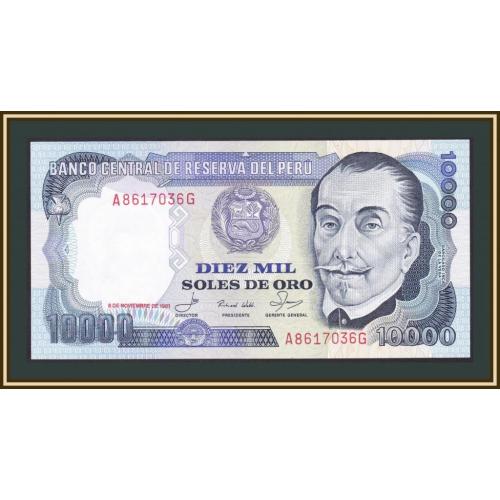 Перу 10000 солей 1981 P-124 UNC