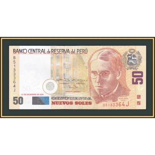 Перу 50 солей 2006 P-180 (180b) UNC