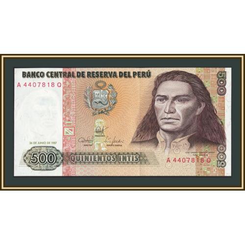 Перу 500 инти 1987 P-134 (134b) UNC