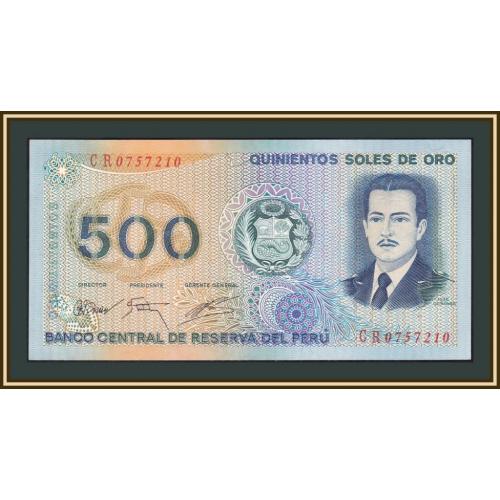Перу 500 солей 1976 P-115 UNC