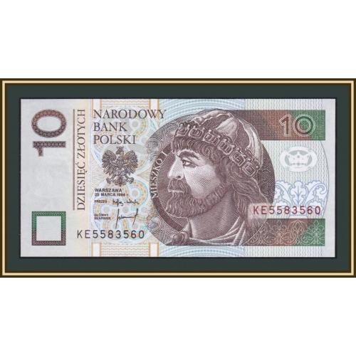 Польша 10 злотых 1994 P-173 (173a) UNC