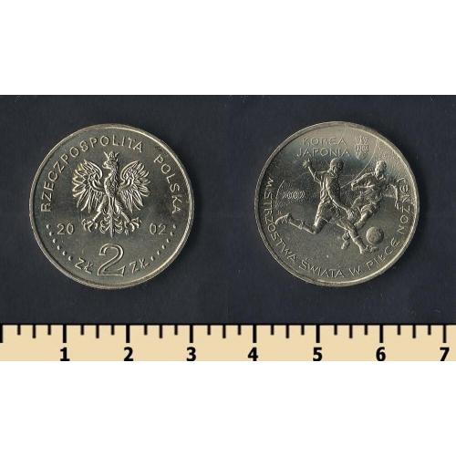 Польша 2 злотых 2002