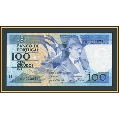 Португалия 100 эскудо 1987 P-179 (179b.6) UNC