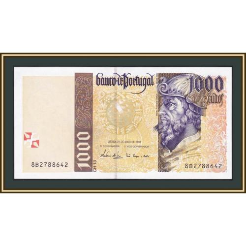 Португалия 1000 эскудо 1998 P-188 (188c.8) UNC