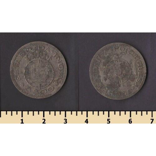 Португальская Индия 3 эскудо 1959