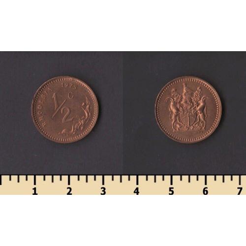 Родезия 1/2 цента 1975