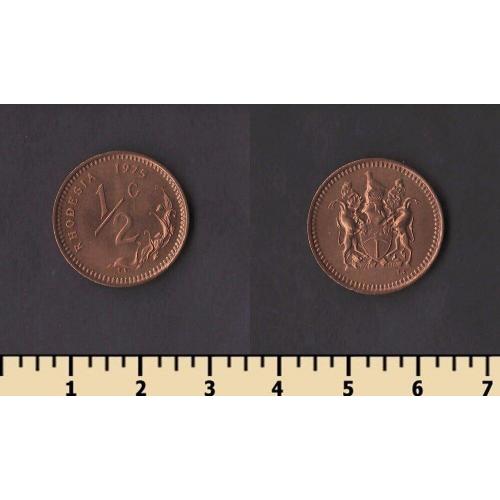 Родезия 1/2 цента 1975