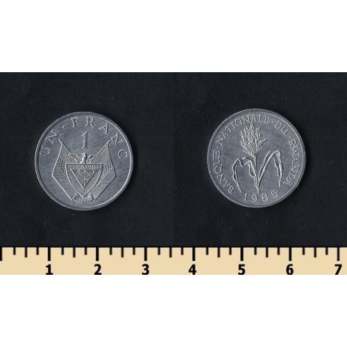 Руанда 1 франк 1985