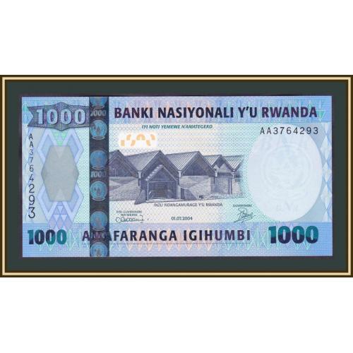 Руанда 1000 франков 2004 P-31 (31a) UNC