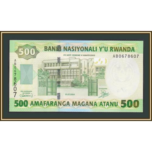 Руанда 500 франков 2004 P-30 (30a) UNC