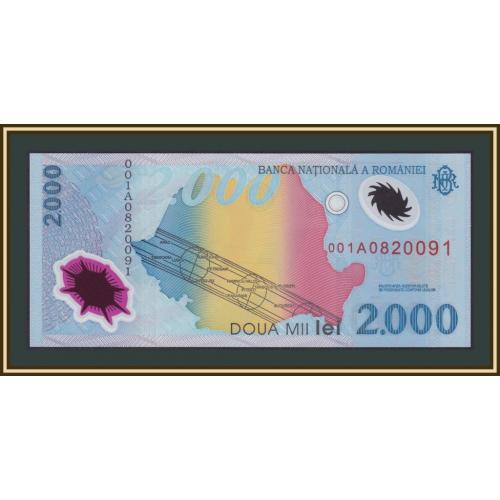 Румыния 2000 лей 1999 P-111 (111a) UNC