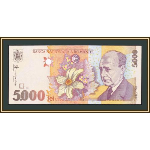 Румыния 5000 лей 1998 P-107 (107b) UNC