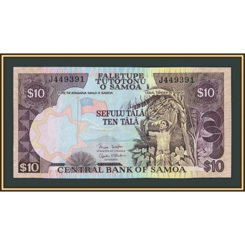 Самоа 10 тала 2005 P-34 (34b) UNC