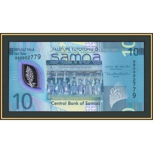 Самоа 10 тала 2024 P-48 UNC Новинка!